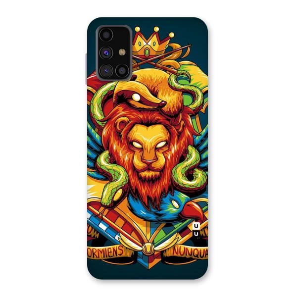 Animal Art Back Case for Galaxy M31s