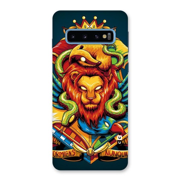 Animal Art Back Case for Galaxy S10