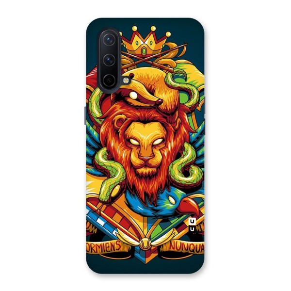 Animal Art Back Case for OnePlus Nord CE 5G