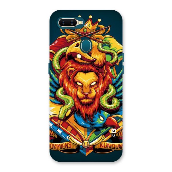 Animal Art Back Case for Oppo A7