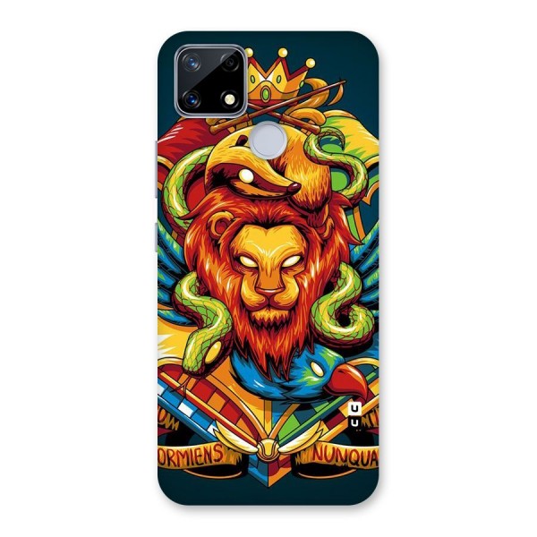 Animal Art Back Case for Realme Narzo 20