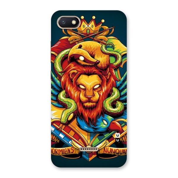 Animal Art Back Case for Redmi 6A