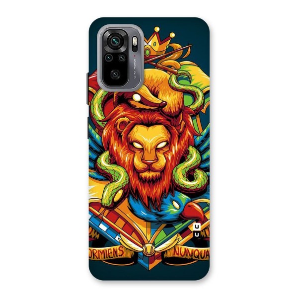 Animal Art Back Case for Redmi Note 10