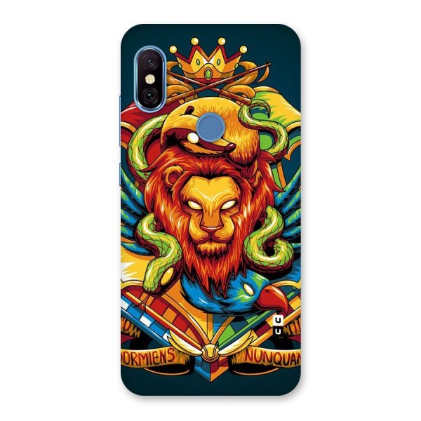 Animal Art Back Case for Redmi Note 6 Pro