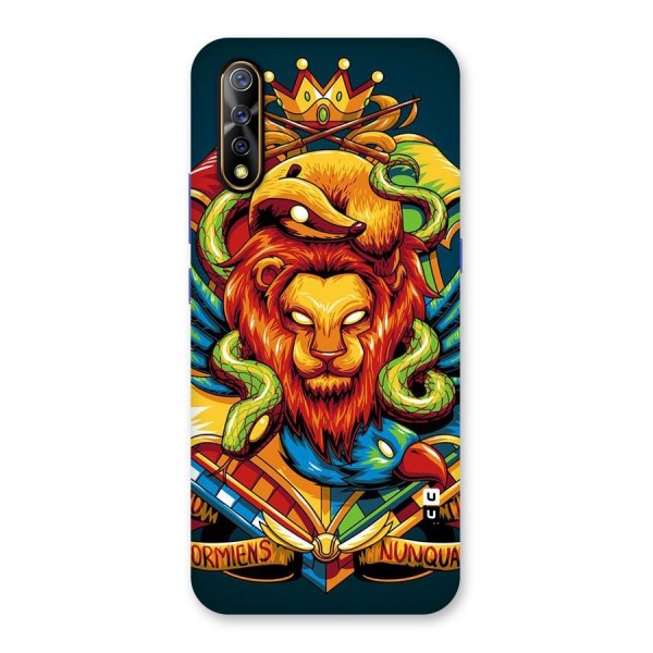 Animal Art Back Case for Vivo S1