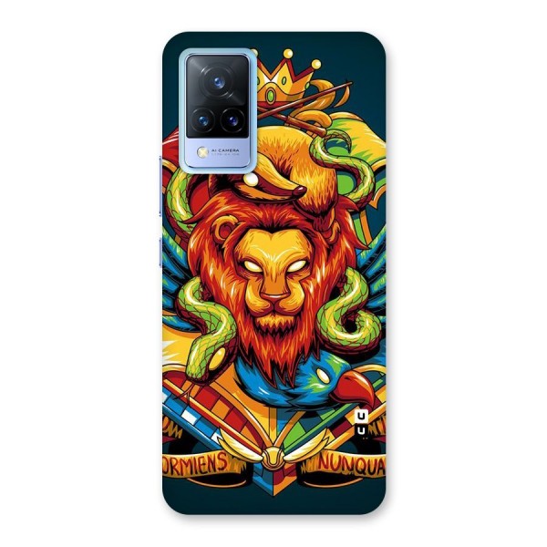 Animal Art Back Case for Vivo V21 5G