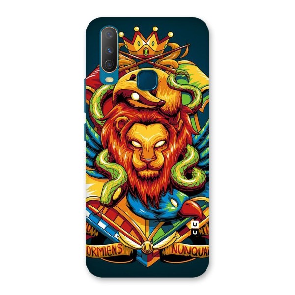 Animal Art Back Case for Vivo Y15