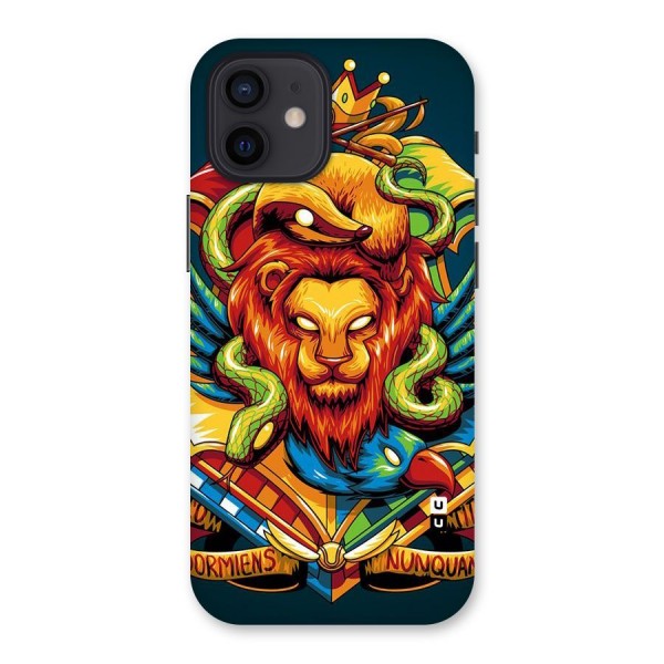 Animal Art Back Case for iPhone 12