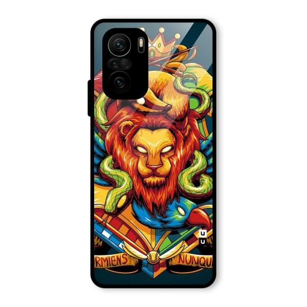 Animal Art Glass Back Case for Mi 11x