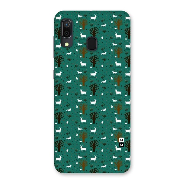 Animal Grass Pattern Back Case for Galaxy A20