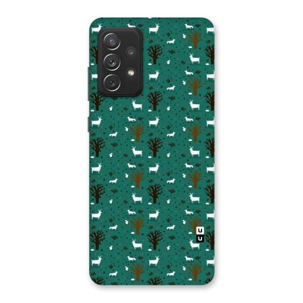 Animal Grass Pattern Back Case for Galaxy A72