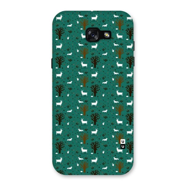 Animal Grass Pattern Back Case for Galaxy A7 (2017)