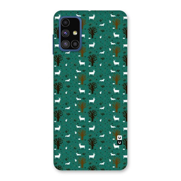 Animal Grass Pattern Back Case for Galaxy M51