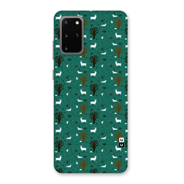 Animal Grass Pattern Back Case for Galaxy S20 Plus