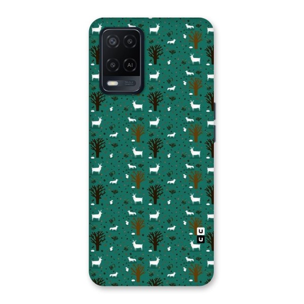 Animal Grass Pattern Back Case for Oppo A54