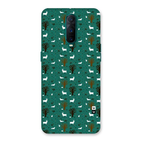 Animal Grass Pattern Back Case for Oppo R17 Pro