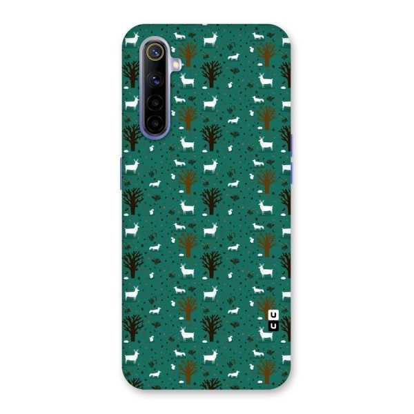 Animal Grass Pattern Back Case for Realme 6