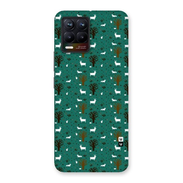 Animal Grass Pattern Back Case for Realme 8