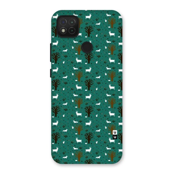 Animal Grass Pattern Back Case for Redmi 9C