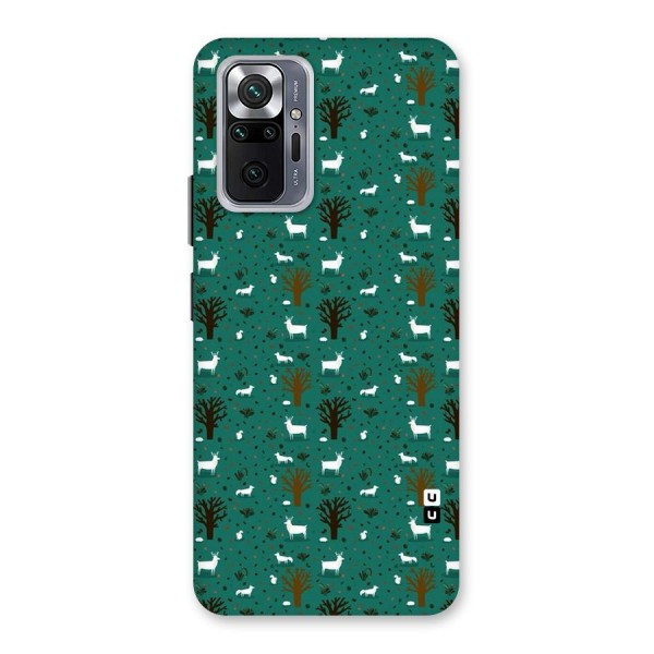 Animal Grass Pattern Back Case for Redmi Note 10 Pro