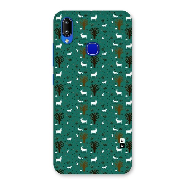 Animal Grass Pattern Back Case for Vivo Y91