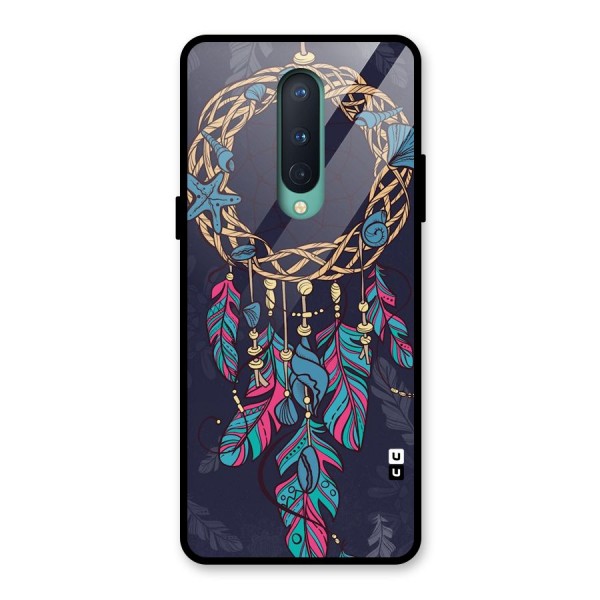 Animated Dream Catcher Glass Back Case for OnePlus 8