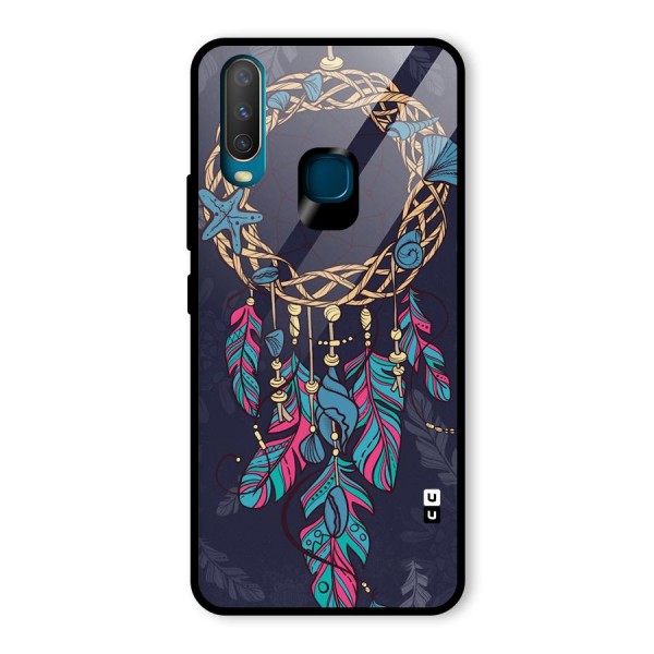 Animated Dream Catcher Glass Back Case for Vivo Y12