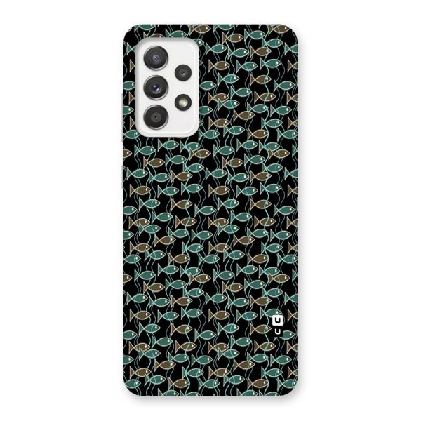 Animated Fishes Art Pattern Back Case for Galaxy A52