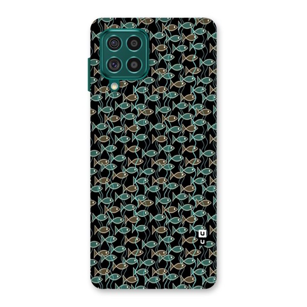 Animated Fishes Art Pattern Back Case for Galaxy F62