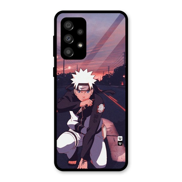 Anime Naruto Aesthetic Glass Back Case for Galaxy A32