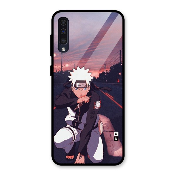 Anime Naruto Aesthetic Glass Back Case for Galaxy A50s