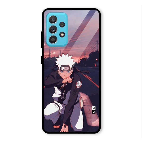 Anime Naruto Aesthetic Glass Back Case for Galaxy A52