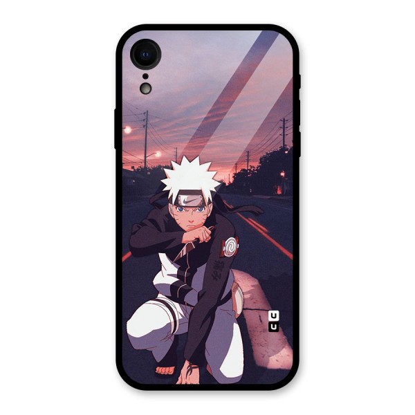 Anime Naruto Aesthetic Glass Back Case for XR