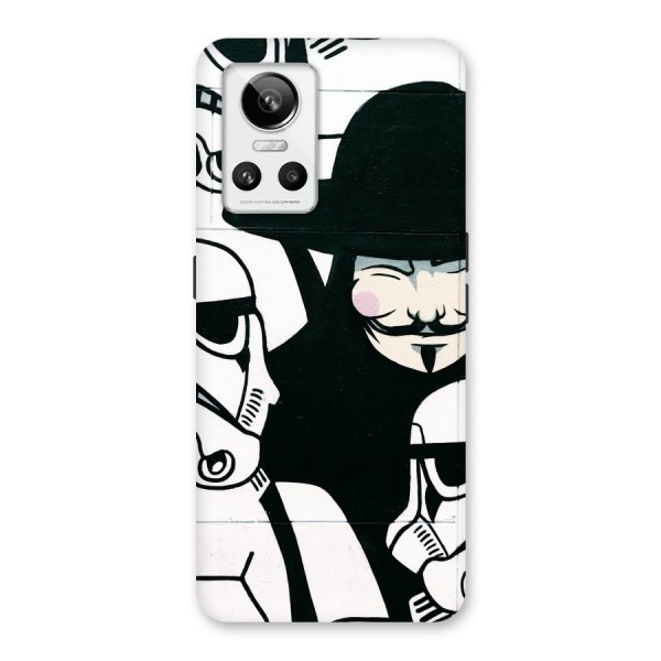 Anonymous Hat Back Case for Realme GT Neo 3