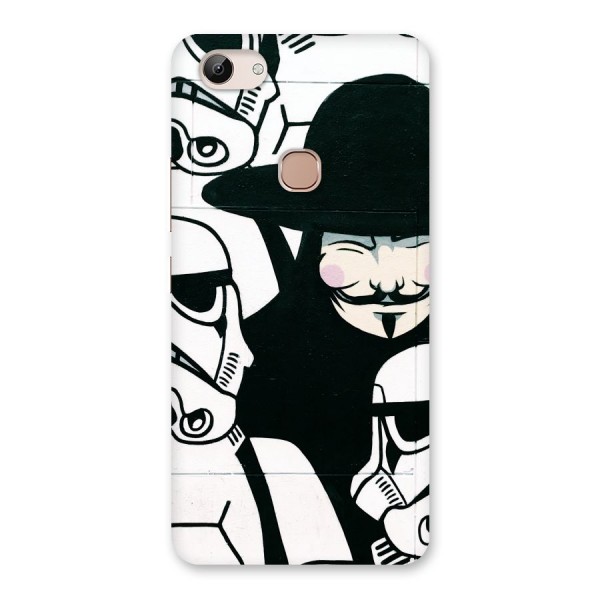 Anonymous Hat Back Case for Vivo Y83