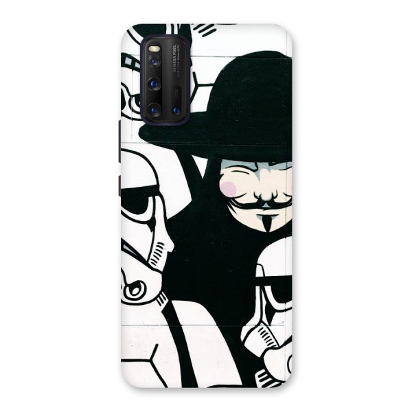 Anonymous Hat Back Case for Vivo iQOO 3