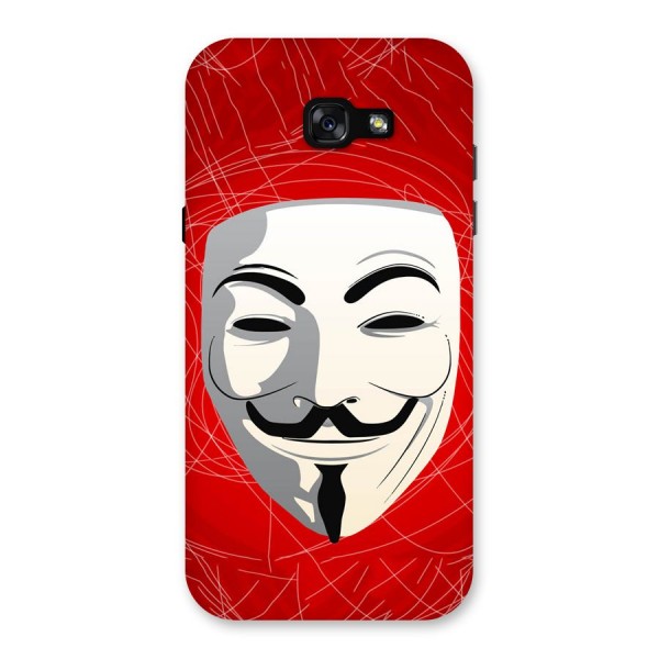 Anonymous Mask Abstract Back Case for Galaxy A7 (2017)