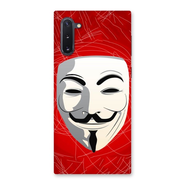 Anonymous Mask Abstract Back Case for Galaxy Note 10