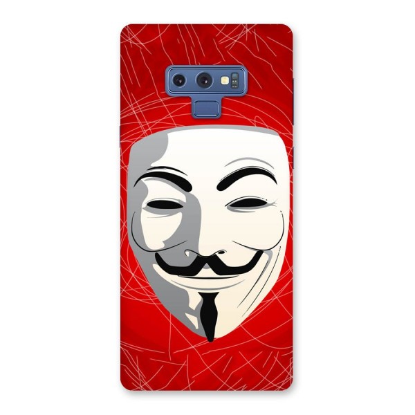 Anonymous Mask Abstract Back Case for Galaxy Note 9