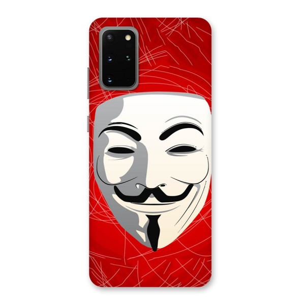 Anonymous Mask Abstract Back Case for Galaxy S20 Plus