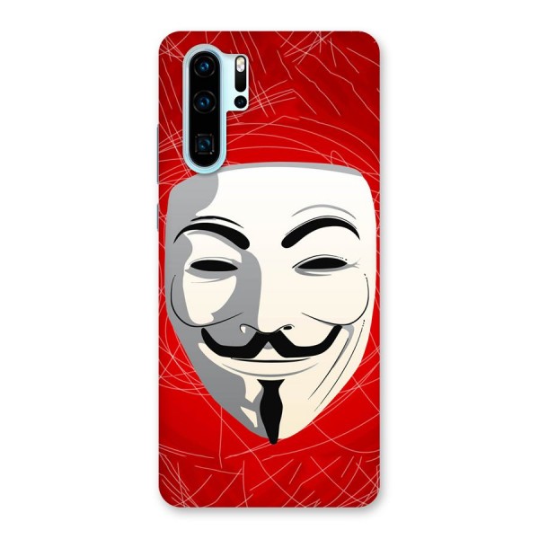 Anonymous Mask Abstract Back Case for Huawei P30 Pro