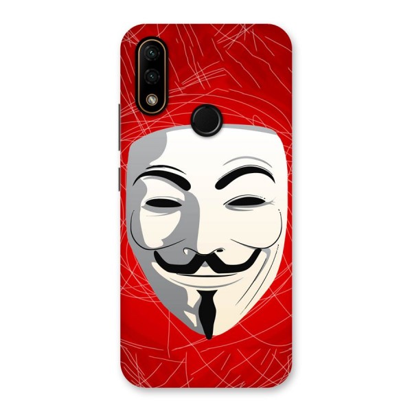 Anonymous Mask Abstract Back Case for Lenovo A6 Note