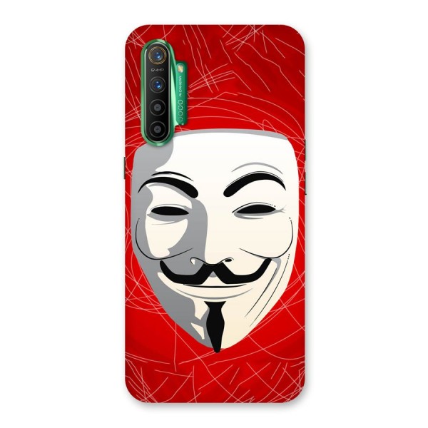 Anonymous Mask Abstract Back Case for Realme X2