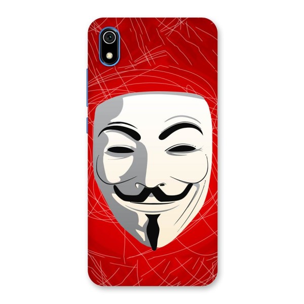 Anonymous Mask Abstract Back Case for Redmi 7A