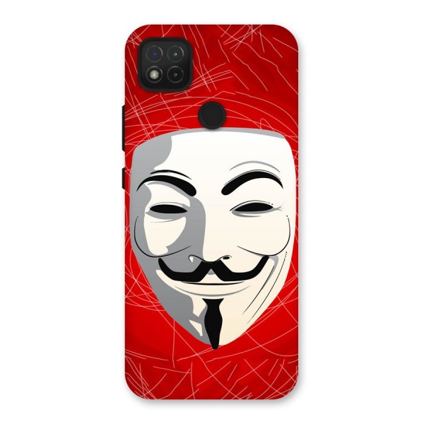 Anonymous Mask Abstract Back Case for Redmi 9C