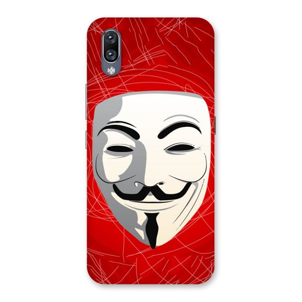 Anonymous Mask Abstract Back Case for Vivo NEX