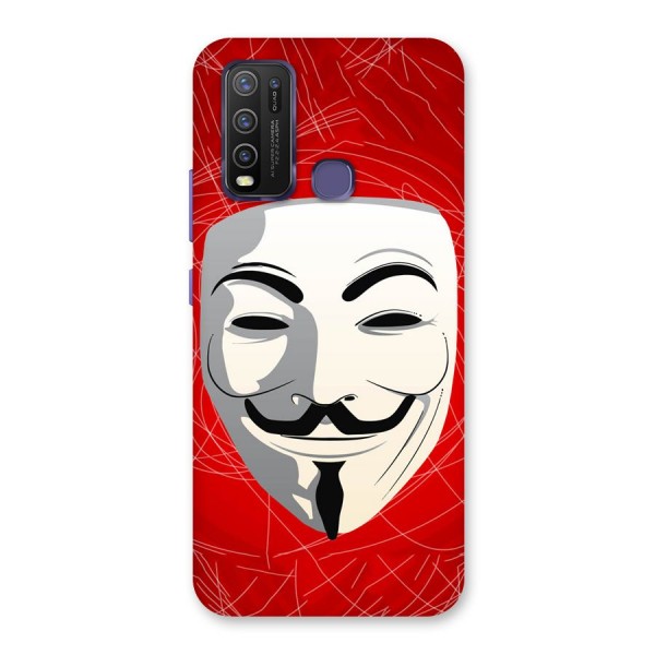 Anonymous Mask Abstract Back Case for Vivo Y30