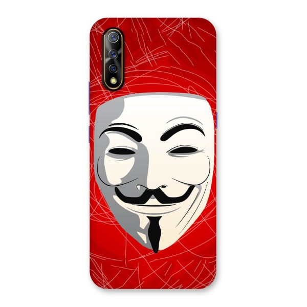 Anonymous Mask Abstract Back Case for Vivo Z1x