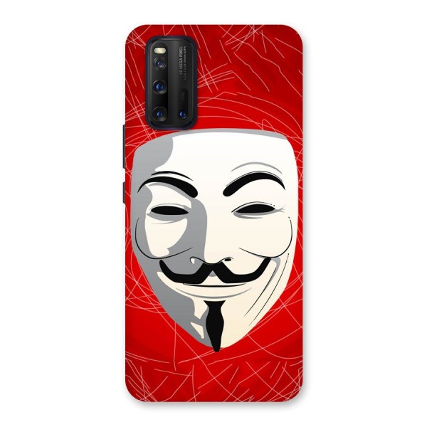 Anonymous Mask Abstract Back Case for Vivo iQOO 3