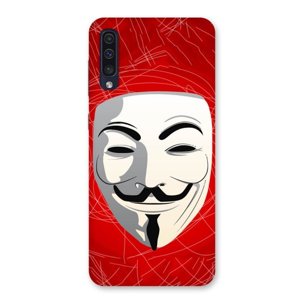 Anonymous Mask Abstract  Back Case for Galaxy A50